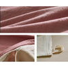 Cosy Club Sheet Set Cotton Sheets Queen Vanilla Rhubarb Deals499