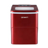 DEVANTi Portable Ice Cube Maker Machine 2L Home Bar Benchtop Easy Quick Red Deals499