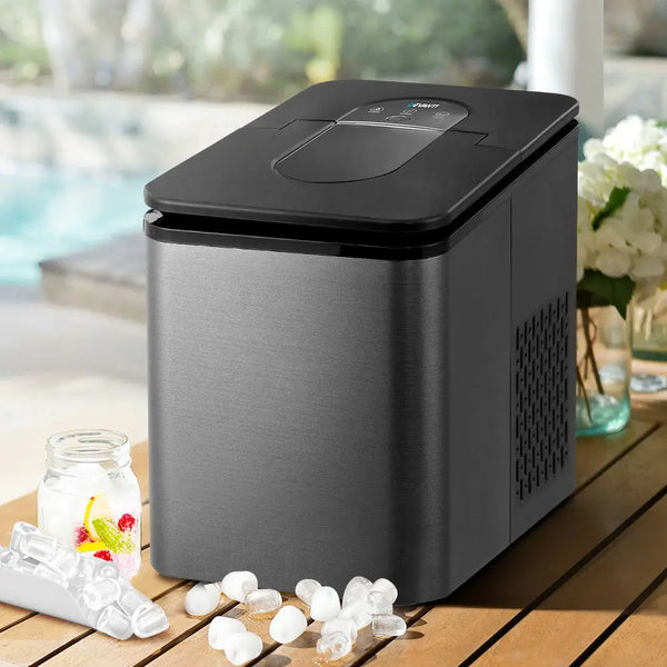 Devanti 2.2L Ice Maker 12KG Portable Ice Makers Cube Tray Bar Home Countertop Deals499