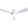 Devanti 52'' Ceiling Fan With Light Remote DC Motor 3 Blades 1300mm Deals499