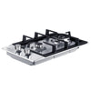 Devanti Gas Cooktop 30cm Gas Stove Cooker 2 Burner Cook Top Konbs NG LPG Steel Deals499