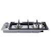 Devanti Gas Cooktop 30cm Gas Stove Cooker 2 Burner Cook Top Konbs NG LPG Steel Deals499