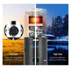 Devanti Gas Patio Outdoor Heater Propane Butane LPG Portable Heater Stand Steel Black Deals499
