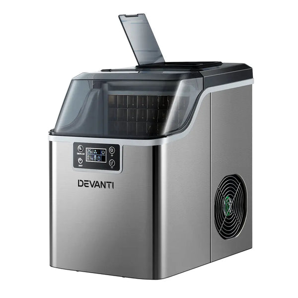 Devanti Ice Maker Machine Commercial Portable Ice Cube Tray Countertop 3.2L Deals499