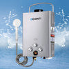 Devanti Outdoor Portable Gas Water Heater 8LPM Camping Shower Silver Deals499