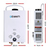 Devanti Portable Gas Hot Water Heater Outdoor Camping Shower 12V Pump White Deals499
