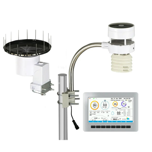 Devanti Weather Station Ultrasonic Anemometer Outdoor WiFi Rain Gauge Solar from Deals499 at Deals499