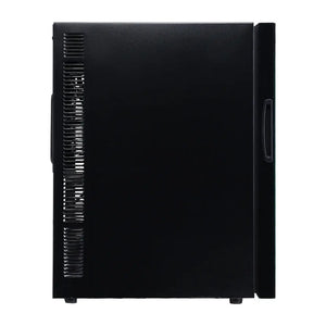 Devanti Wine Cooler 18 Bottles Glass Door Beverage Cooler Thermoelectric Fridge Black Deals499