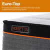 EasyDreamer Orthopaedic Euro Top Pocket Spring King Mattress from Deals499 at Deals499
