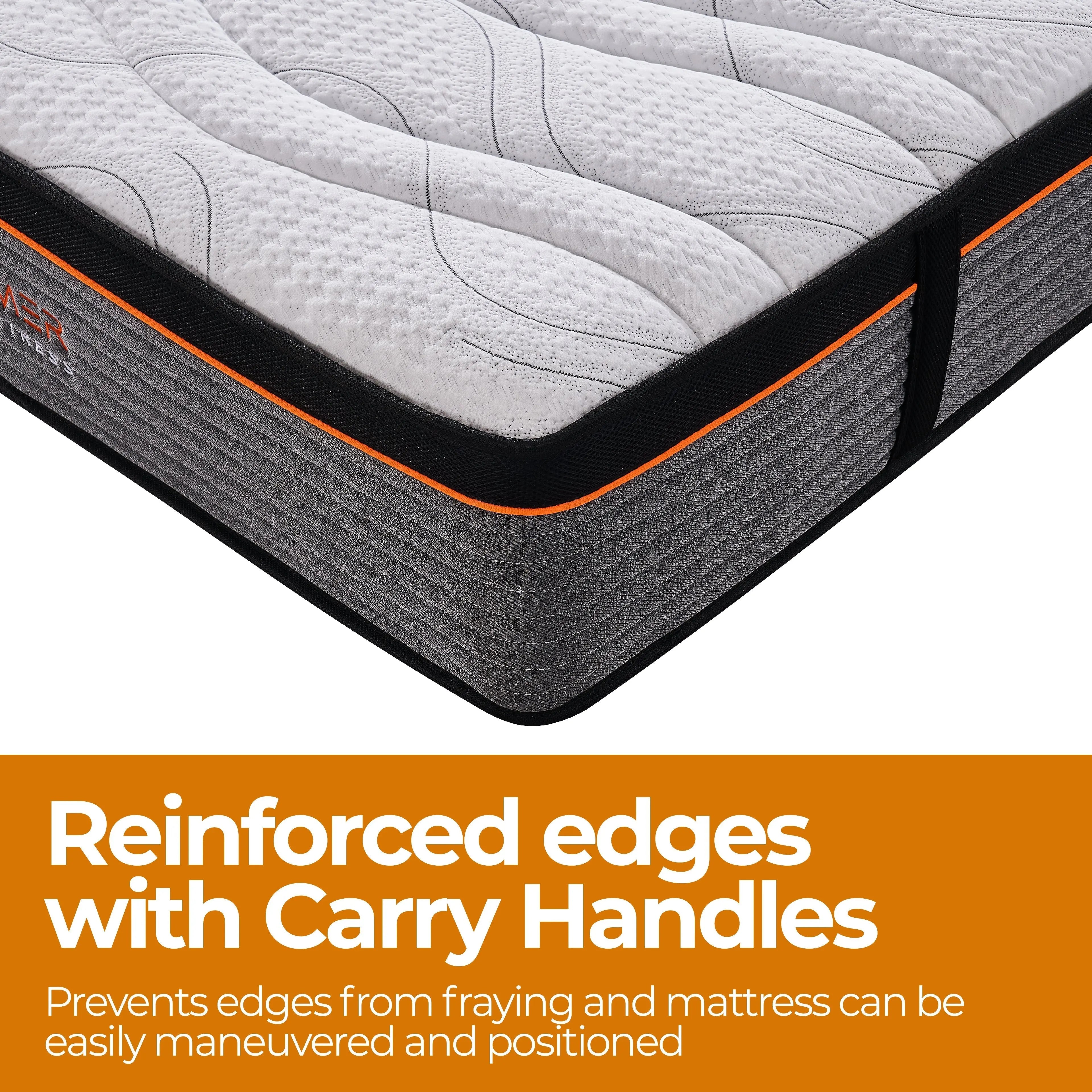 EasyDreamer Orthopaedic Euro Top Pocket Spring Single Mattress from Deals499 at Deals499