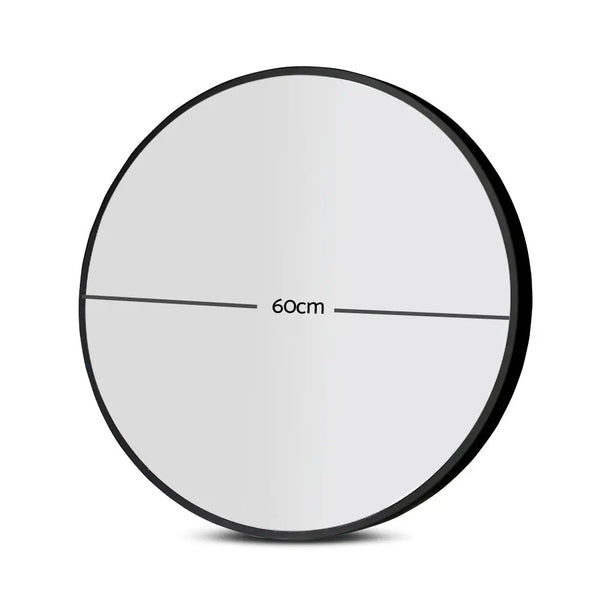 Embellir 60cm Wall Mirror Round Bathroom Makeup Mirror Deals499