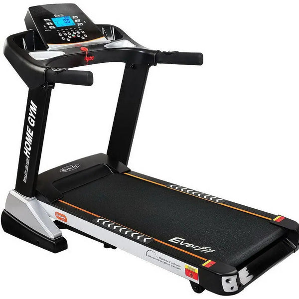 Everfit Electric Treadmill 48cm Incline Running Home Gym Fitness Machine Black Deals499