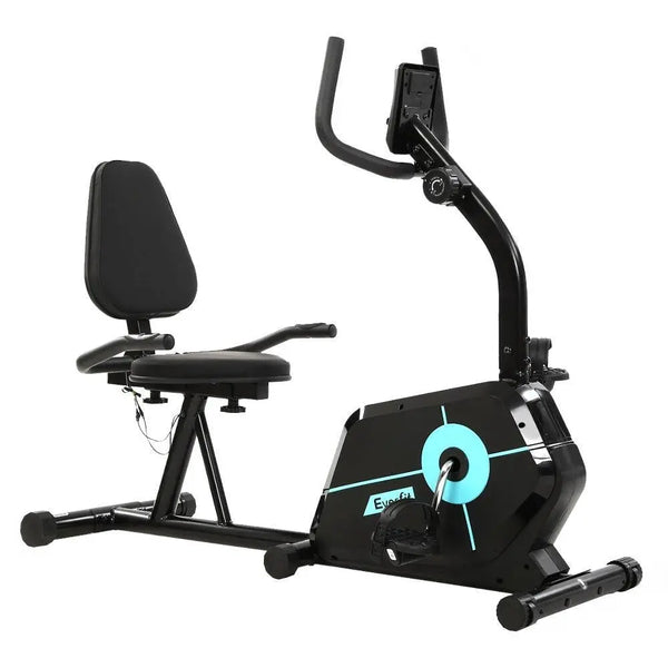 Everfit Magnetic Recumbent Exercise Bike Fitness Cycle Trainer Gym Equipment Deals499