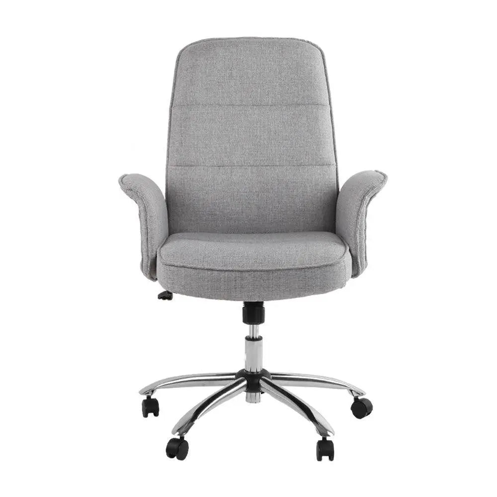 Fabric Office Desk Chair - Grey Deals499