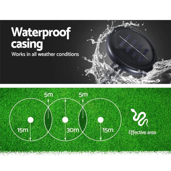 Gardeon 10 X Solar Snake Repeller Powered Snake Repellers Pest Repellen Deals499