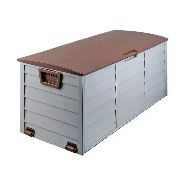 Gardeon 290L Outdoor Storage Box - Brown Deals499