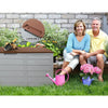 Gardeon 290L Outdoor Storage Box - Brown Deals499