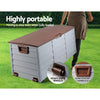 Gardeon 290L Outdoor Storage Box - Brown Deals499