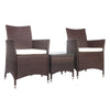 Gardeon 3 Piece Wicker Outdoor Furniture Set - Brown Deals499