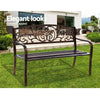 Gardeon Cast Iron Garden Bench - Bronze Deals499