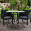 Gardeon Outdoor Bistro Chairs Patio Furniture Dining Chair Wicker Garden Cushion Tea Coffee Cafe Bar Set Deals499