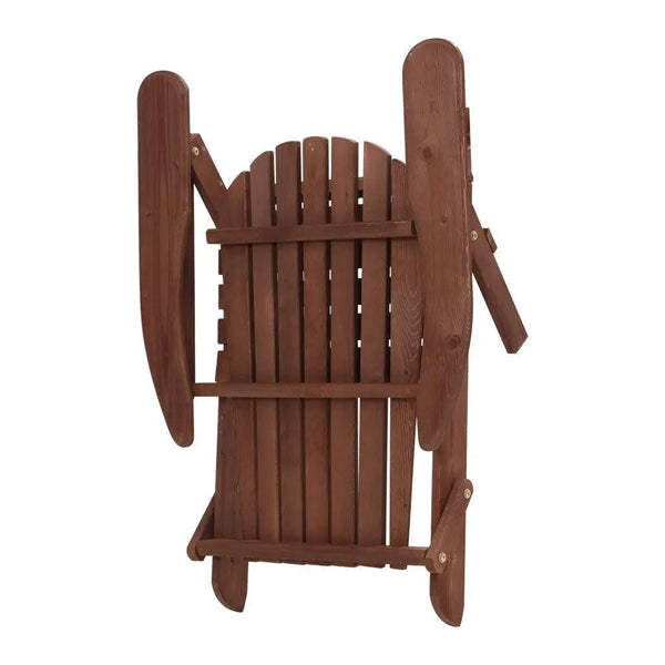 Gardeon Outdoor Furniture Beach Chair Wooden Adirondack Patio Lounge Garden Deals499