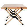 Gardeon Outdoor Furniture Wooden Egg Roll Picnic Table Camping Desk 120CM Deals499