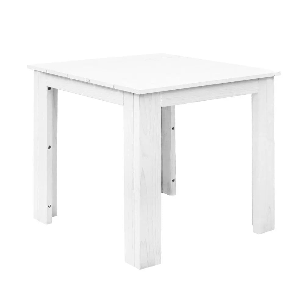 Gardeon Outdoor Side Beach Table - White Deals499