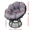 Gardeon Papasan Chair - Black Deals499