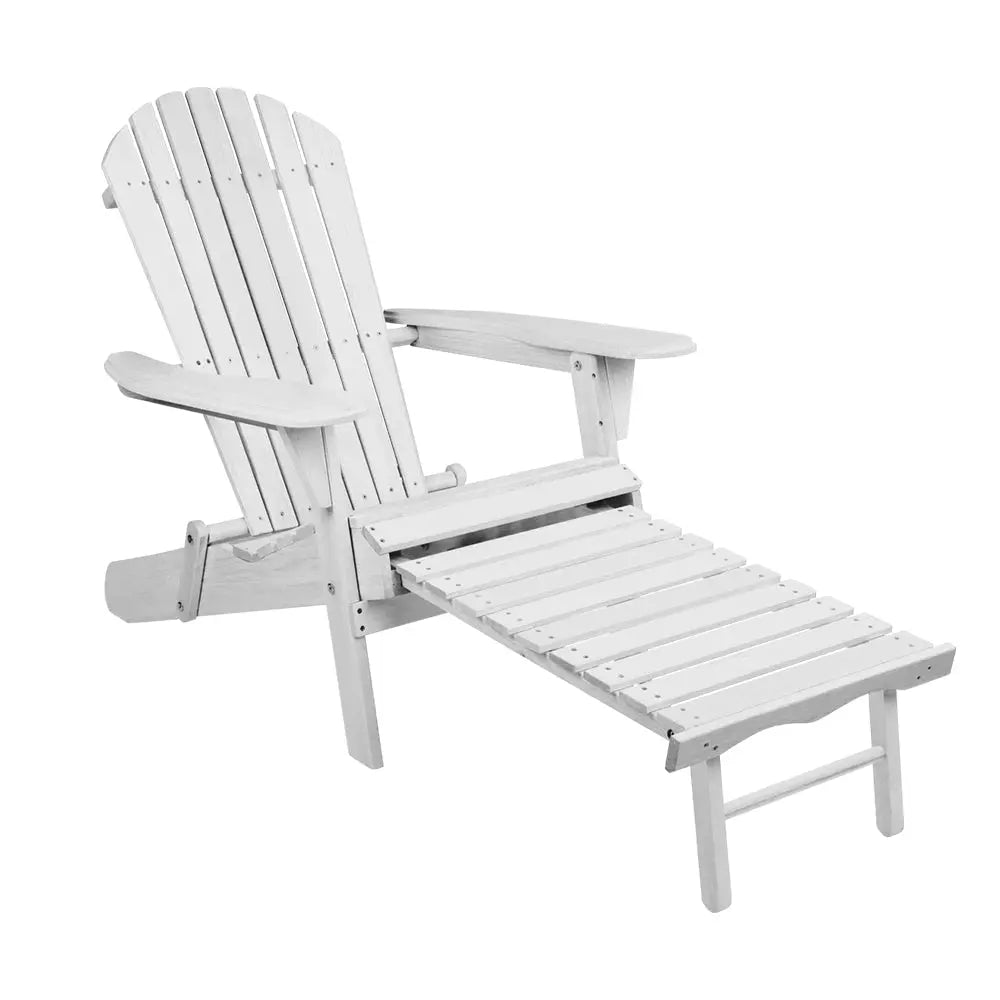 Gardeon Set of 2 Outdoor Sun Lounge Chairs Patio Furniture Lounger Beach Chair Adirondack Deals499