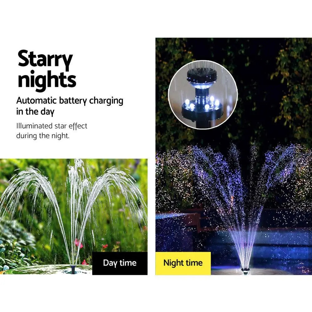 Gardeon Solar Pond Pump Pool Fountain Battery Garden Outdoor Submersible Kit 4FT Deals499