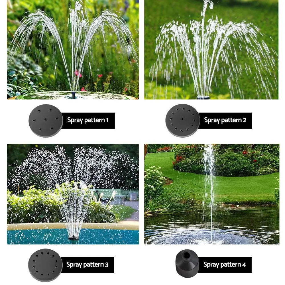 Gardeon Solar Pond Pump Pool Fountain Battery Garden Outdoor Submersible Kit 4FT Deals499
