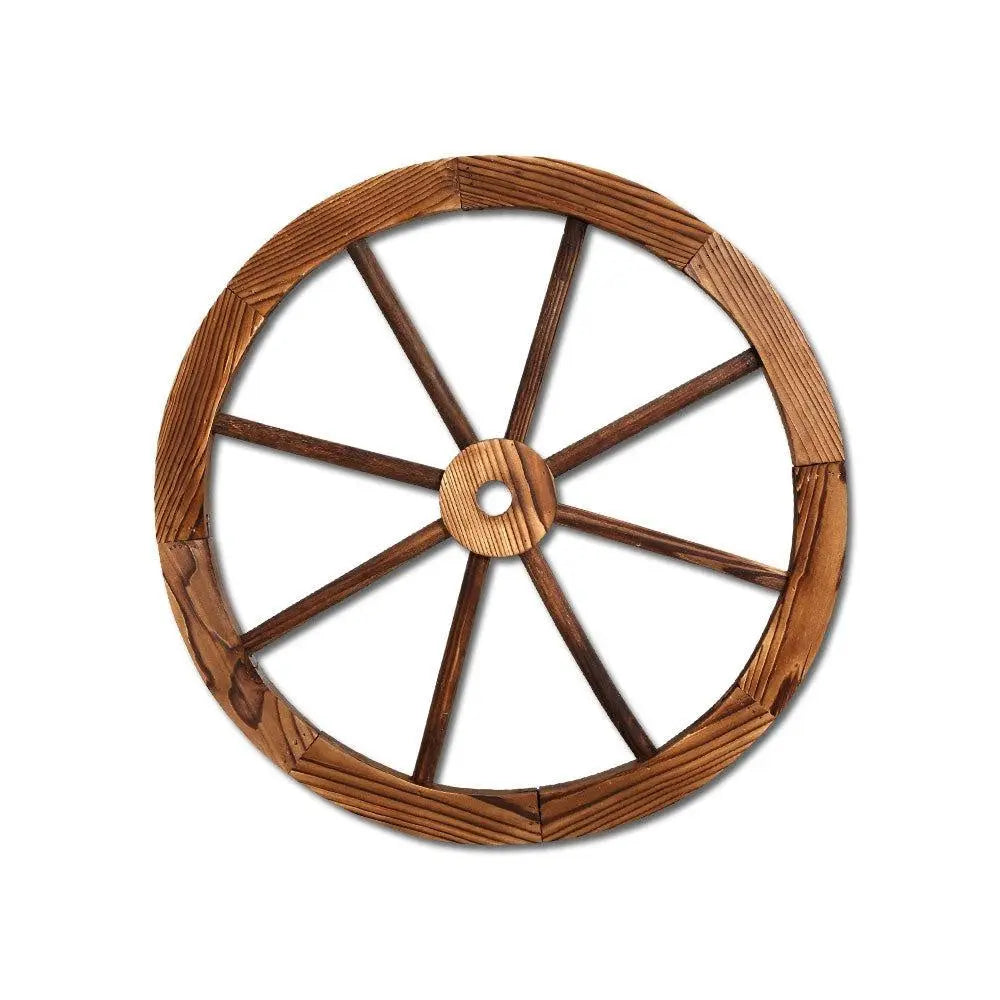 Gardeon Wooden Wagon Wheel Deals499