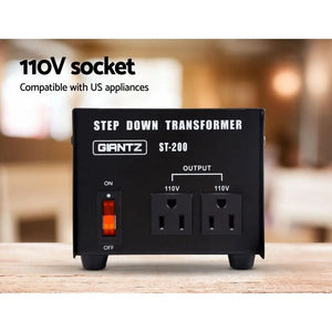 Giantz 200 Watt Step Down Transformer Deals499