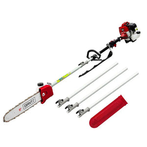 Giantz 62CC Pole Chainsaw Petrol Chain Saw Brush Cutter Brushcutter Tree Deals499