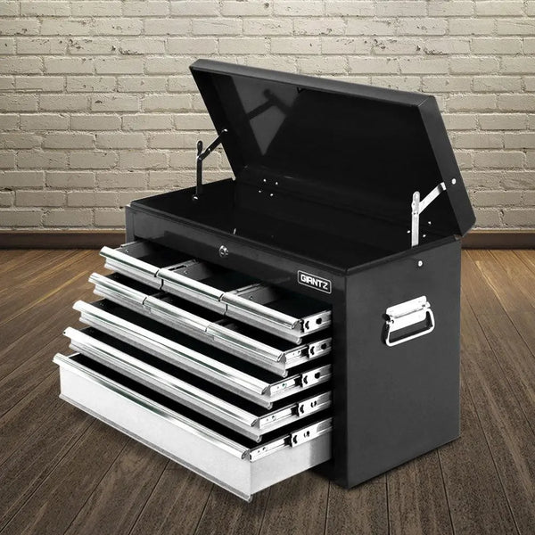 Giantz 9 Drawer Mechanic Tool Box Storage - Black & Grey Deals499