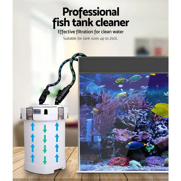 Giantz Aquarium External Canister Filter Aqua Fish Water Tank Sponge Pond 1250L Deals499