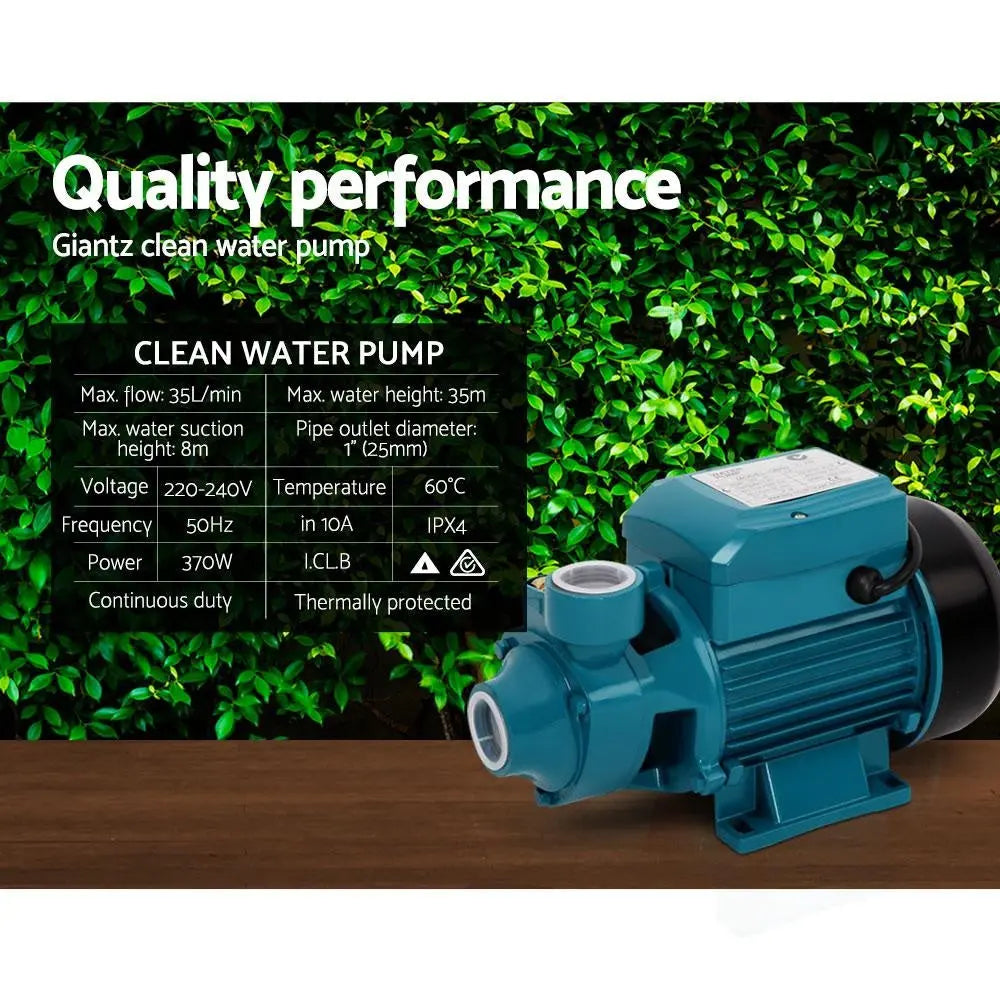 Giantz Electric Clean Water Pump Deals499
