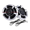 Giantz Set of 2 6.5inch LED Light Car Speakers Deals499