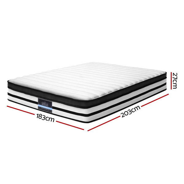 Giselle Bedding 27cm Mattress Euro Top King from Deals499 at Deals499