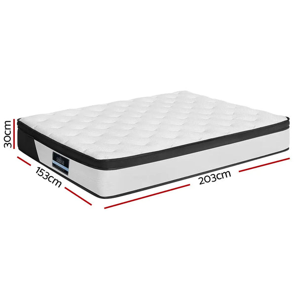 Giselle Bedding 30cm Mattress Euro Top Queen from Deals499 at Deals499