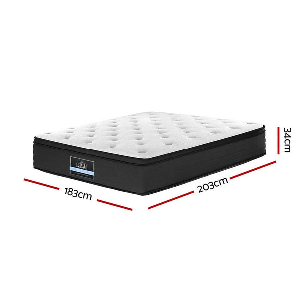 Giselle Bedding 34cm Mattress Euro Top King from Deals499 at Deals499