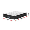 Giselle Bedding Eve Euro Top Pocket Spring Mattress 34cm Thick  Queen Giselle
