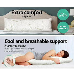Giselle Bedding Full Body Memory Foam Pillow Giselle
