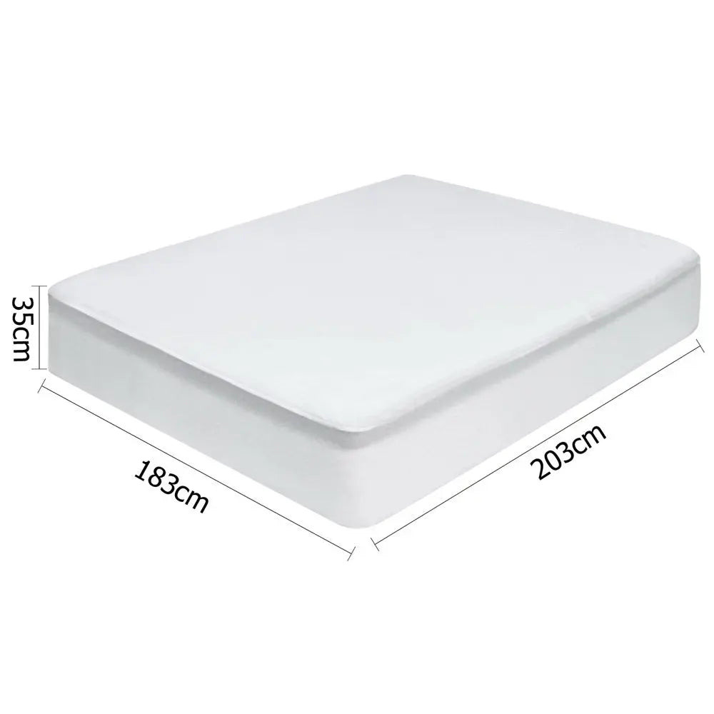 Giselle Bedding King Size Waterproof Bamboo Mattress Protector Giselle