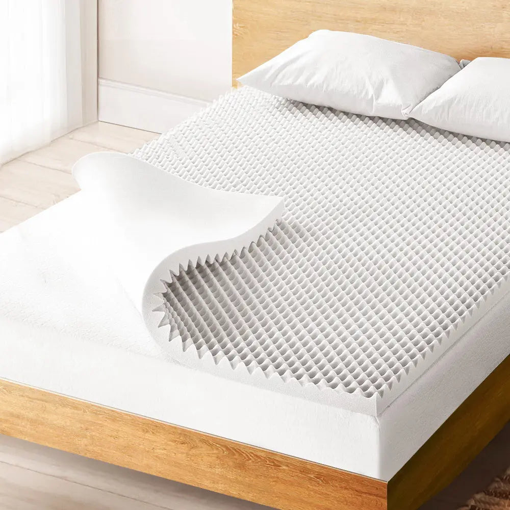Giselle Bedding Memory Foam Mattress Topper Egg Crate 5cm Double from Deals499 at Deals499
