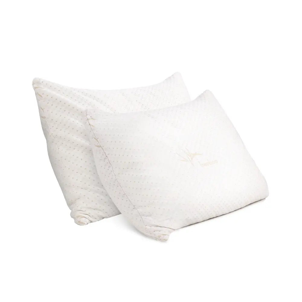 Giselle Bedding Set of 2 Single Bamboo Memory Foam Pillow Giselle