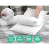 Giselle Bedding Set of 4 Medium & Firm Cotton Pillows Giselle