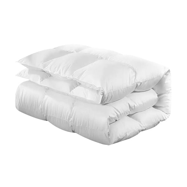 Giselle Bedding Super King 800GSM Goose Down Feather Quilt from Deals499 at Deals499