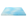 Giselle Cool Gel Memory Foam Topper Mattress Toppers w/ Bamboo Cover 5cm QUEEN Deals499